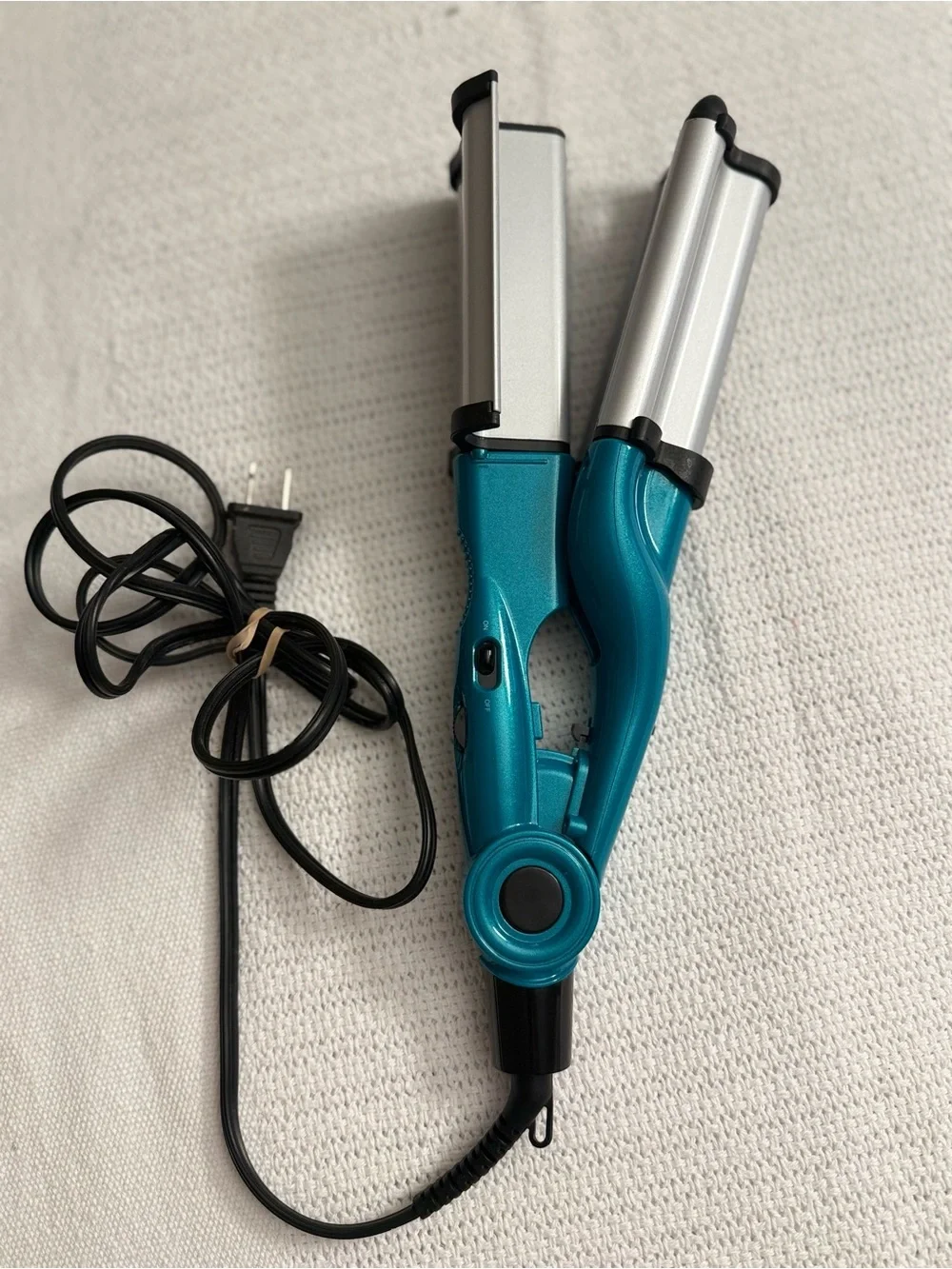 TIGI‎ Bed Head Wave Artist Hair Waver Iron Teal Metallic Tourmaline Ceramic